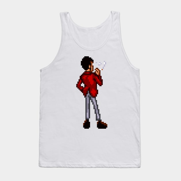 Smoking Lupin the 3rd Tank Top by SpriteGuy95